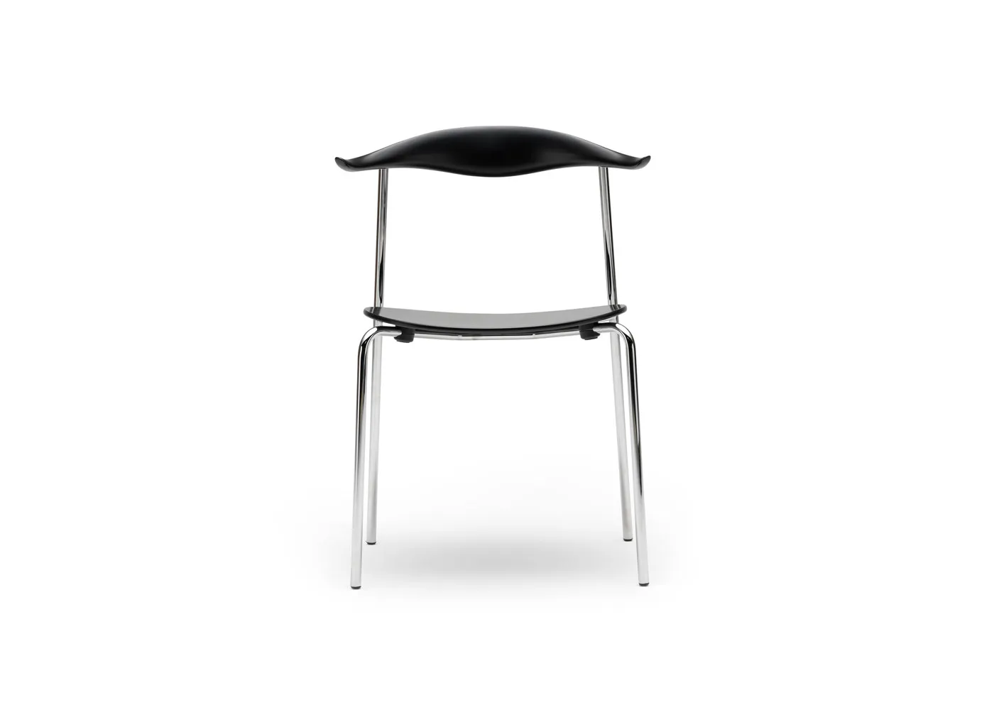 Carl Hansen & Son CH88T Dining Chair Beech Stainless Steel Frame 1