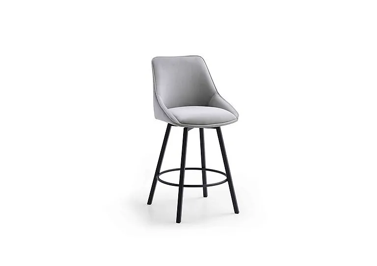 Veja Swivel Bar Stool - Grey