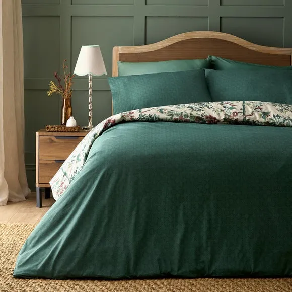 Dreams n Drapes Otillie Tapestry Polycotton Duvet Cover & Pillowcase Set 2