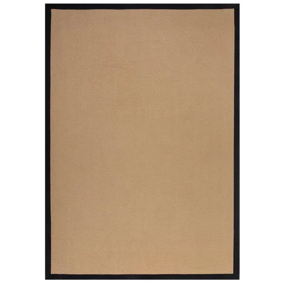 Herringbone Jute Border Rug 2