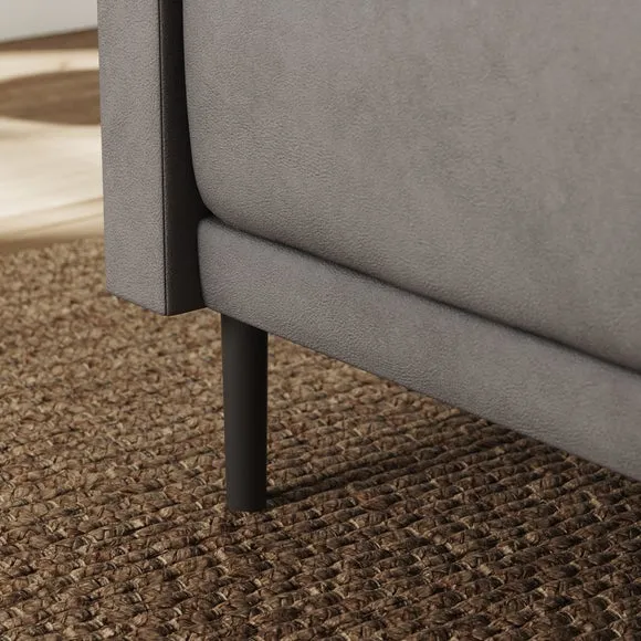 Mae Corner Dining Bench, Faux Leather 4