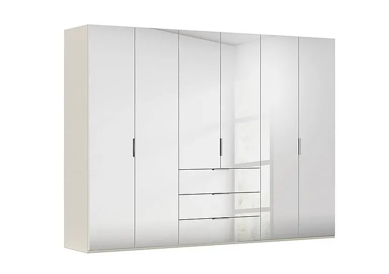 Formes 6 Door Bifold Combi Mirror Wardrobe