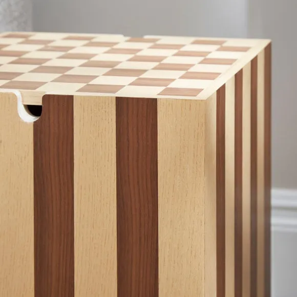 Harmon Games Side Table, Mango Wood 5
