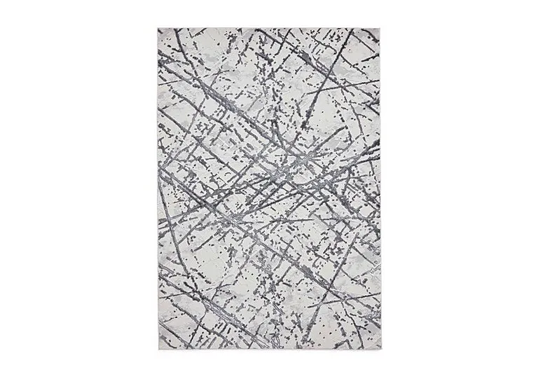 Hestia Rug - 120cm-x-170cm - Silver