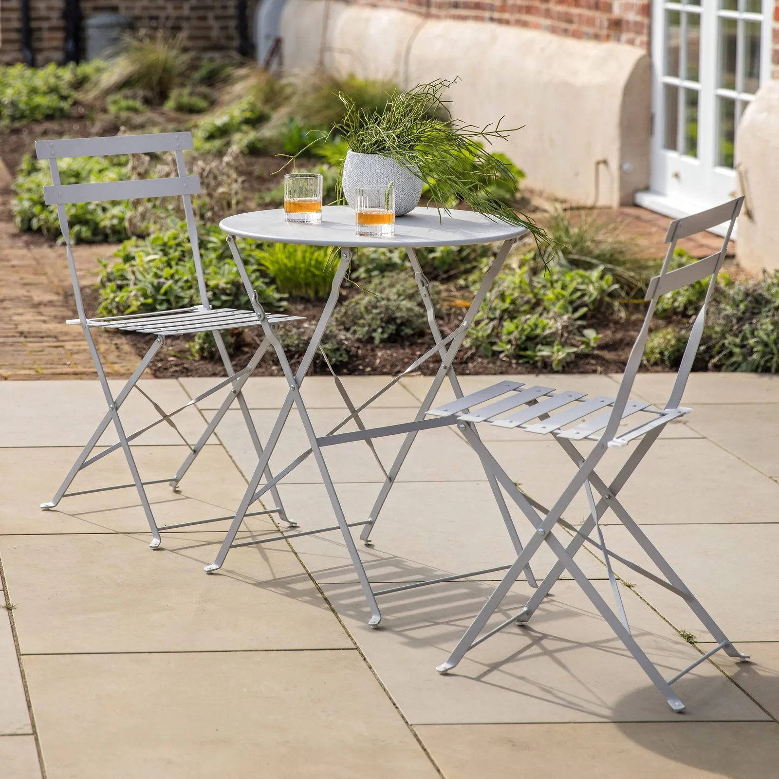 Makeda 2 Seater Bistro Set Beige