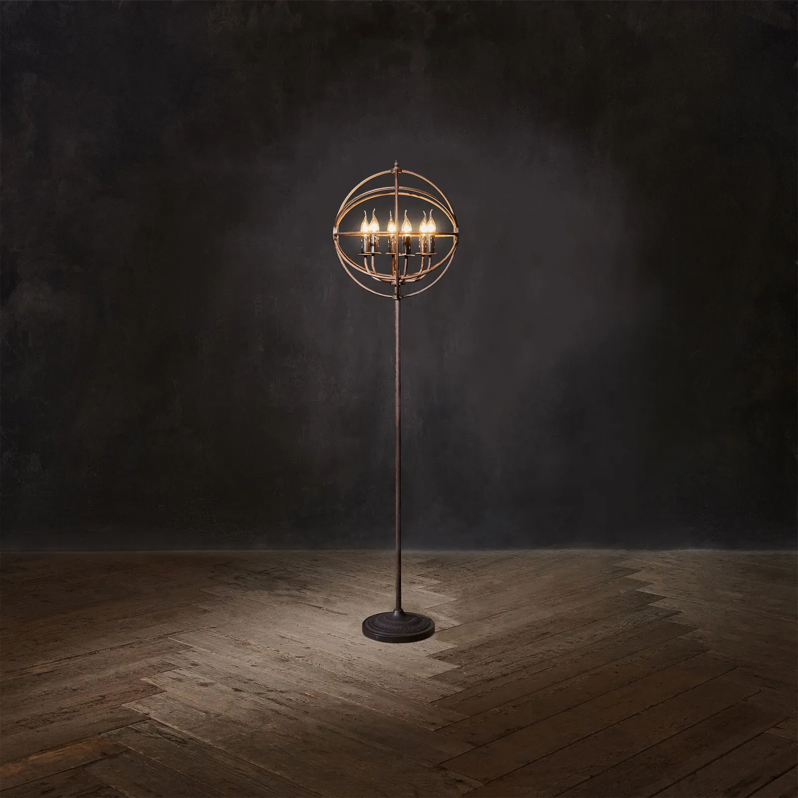 Timothy Oulton Gyro Floor Lamp Metal | Barker & Stonehouse 2