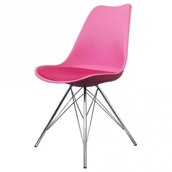 Fusion Living Soho Plastic Dining Chair 2
