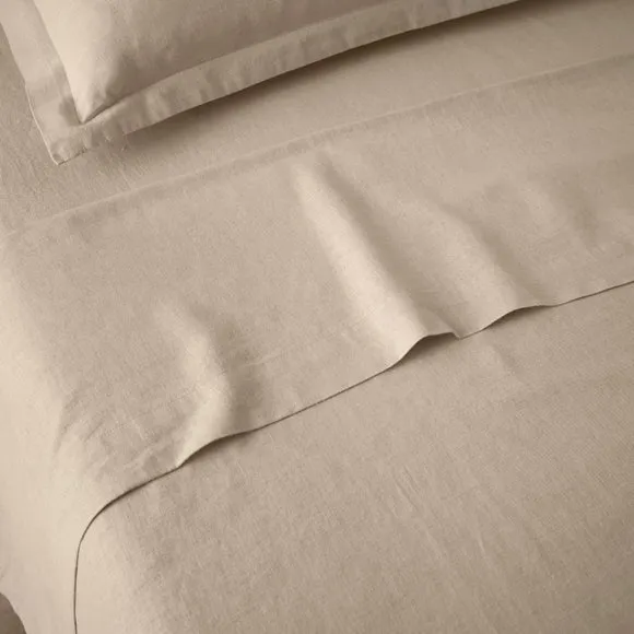 Cotton Linen Flat Sheet 3