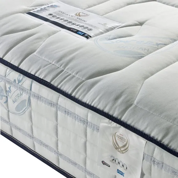 Pocketo Medium Firm 2000 Memory Hybrid Mattress 3
