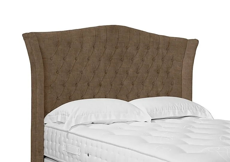 Artisan Collection Haven High Floor Standing Headboard - Double - Lace Caramel