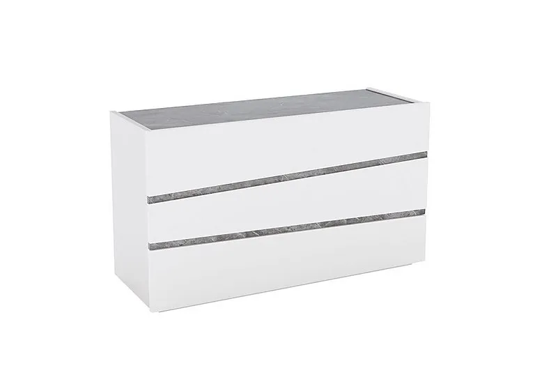 Lisia 3 Drawer Single Dresser