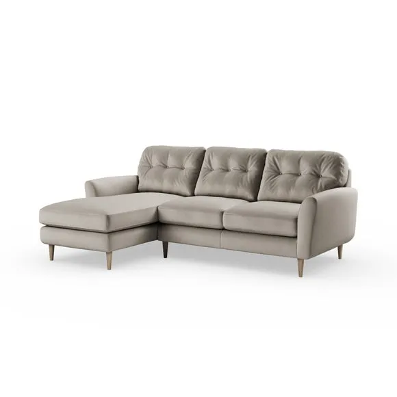 Sven Opulent Velvet Large Corner Chaise Sofa 6