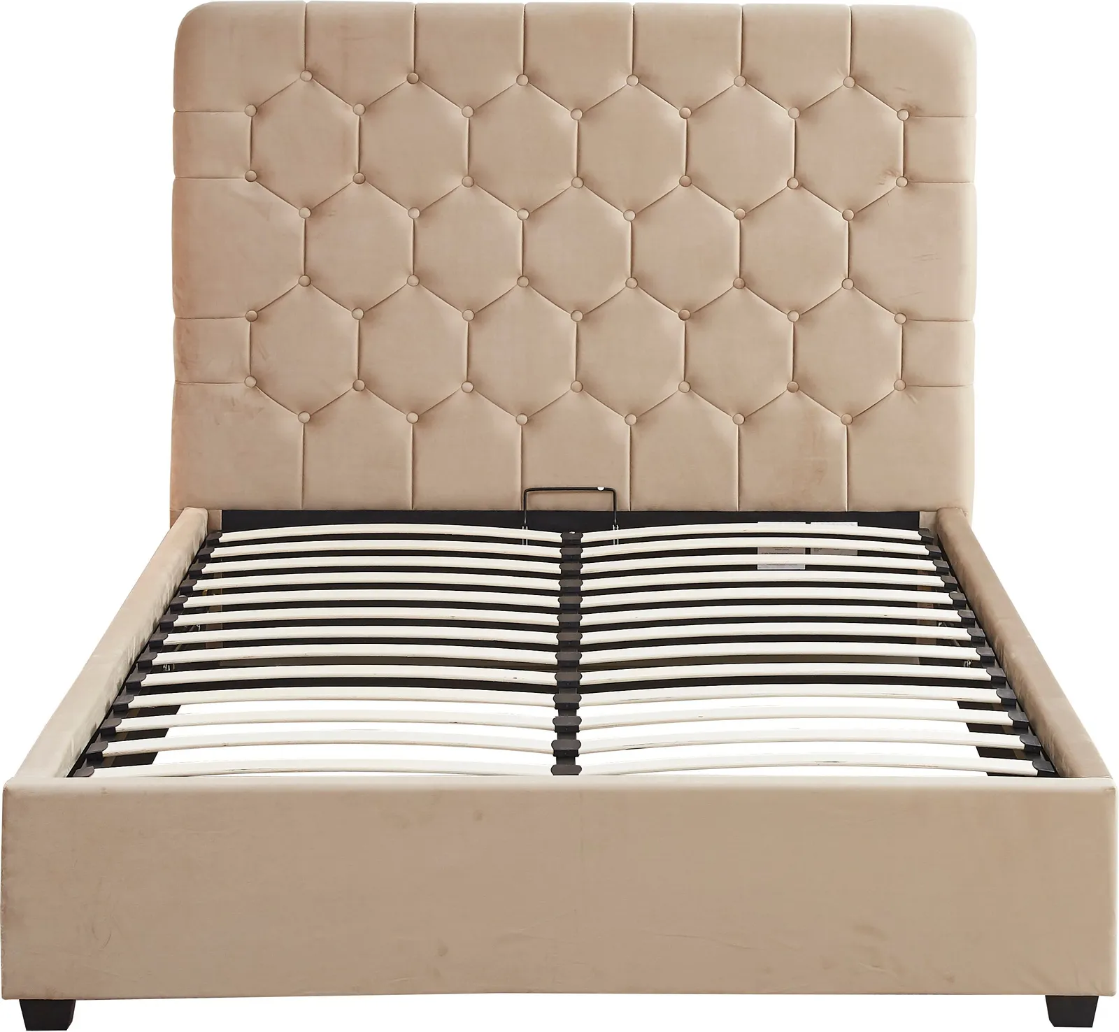 Seconique Madison Ottoman 4'6" Bed (Double) in Fawn 4