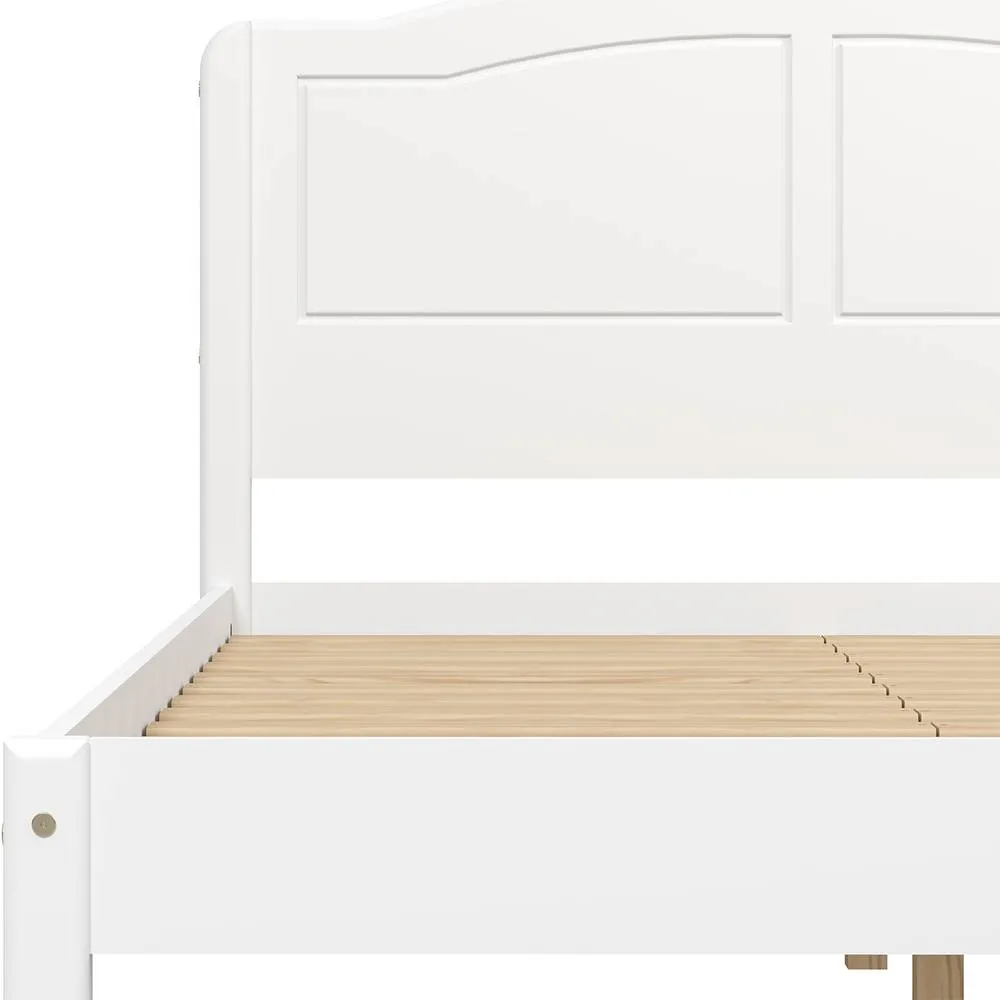Seconique Stratford 4'6" Bed White 6