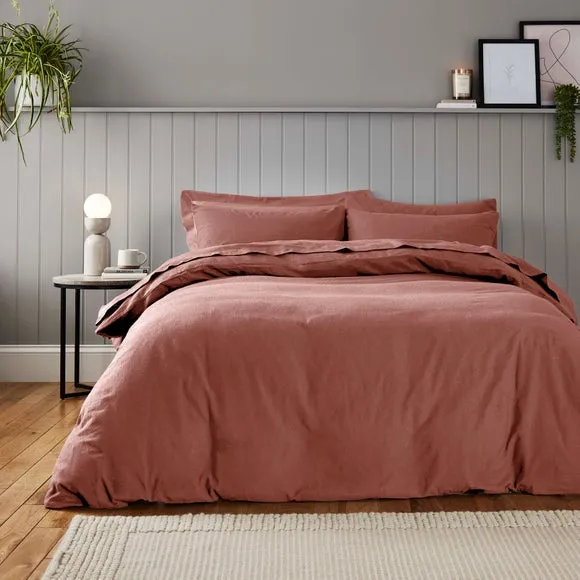 Soft & Cosy Luxury 100% Brushed Cotton Duvet Cover & Pillowcase Set 1