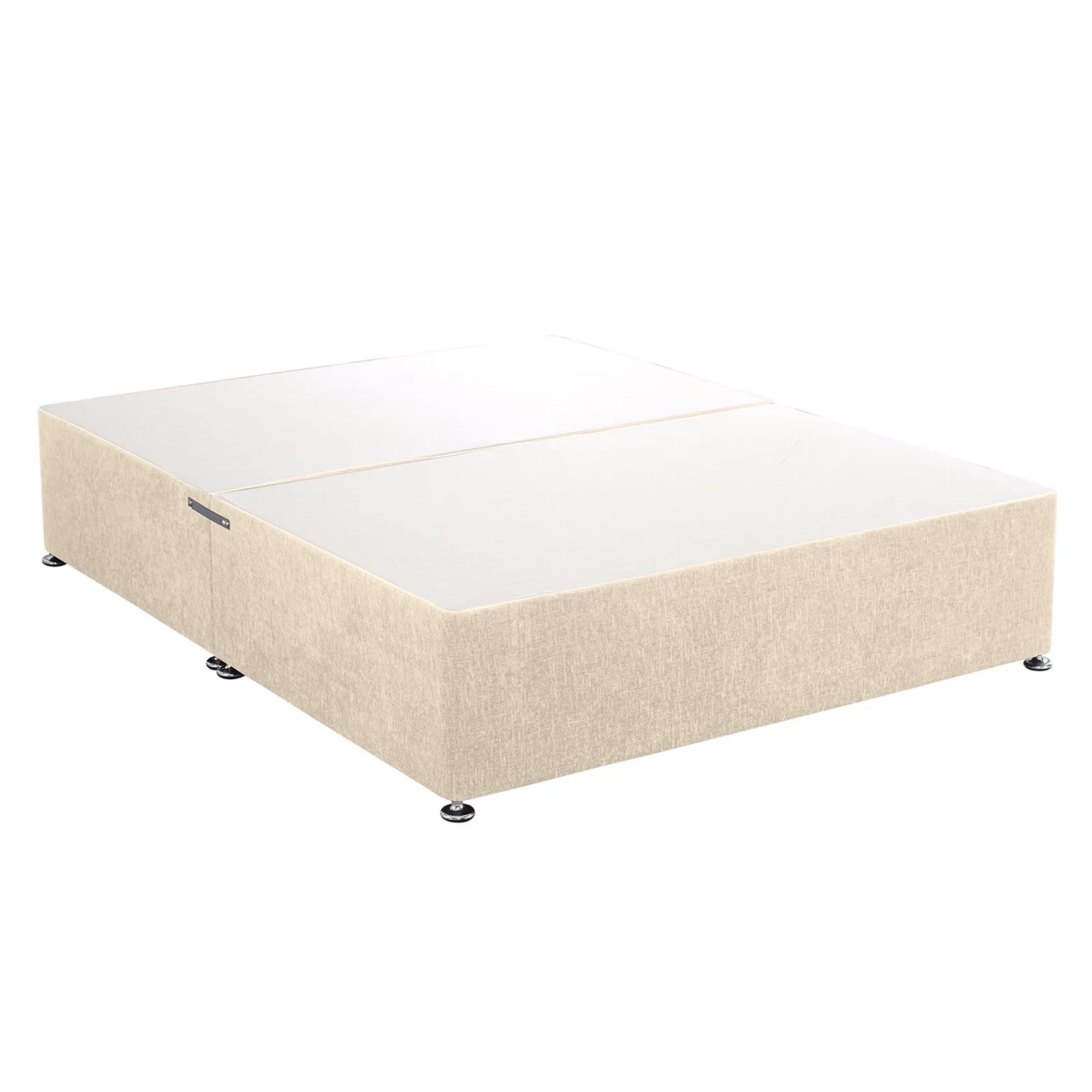 Universal Chenille Divan Base Cream