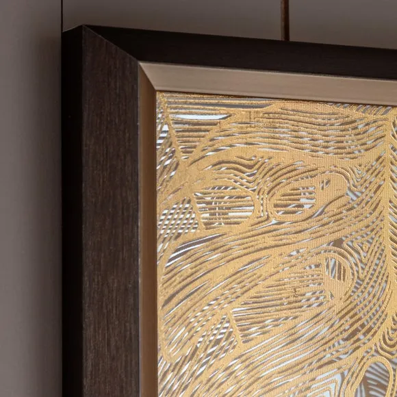 Cedar and Sage Bird Study 2 Mirrored Wall Art 2