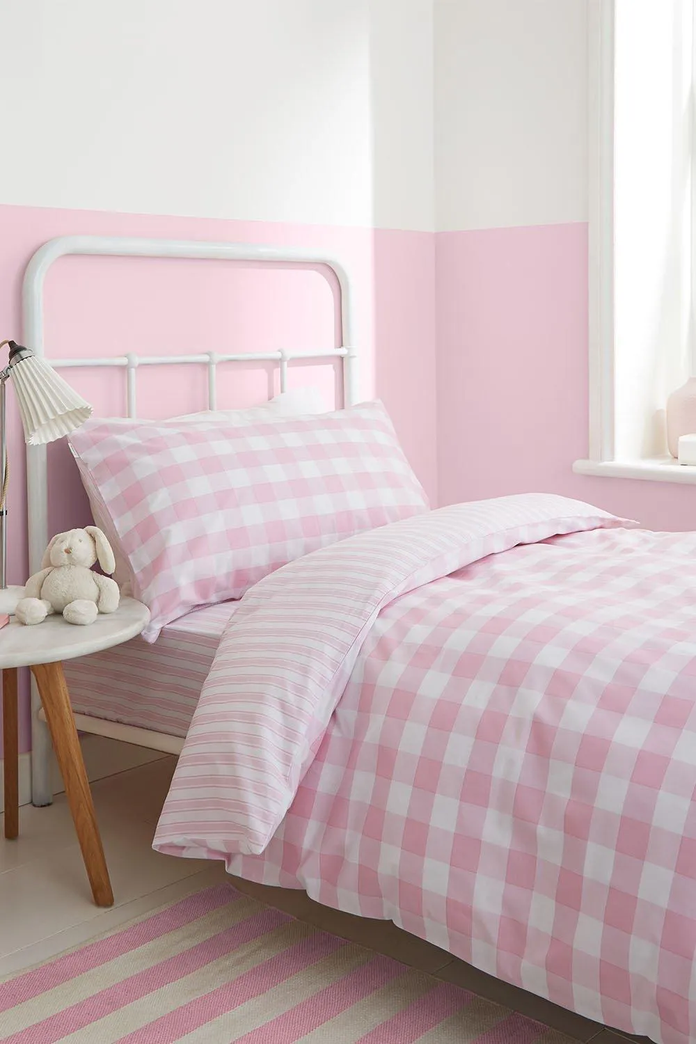 Check And Stripe Duvet Set