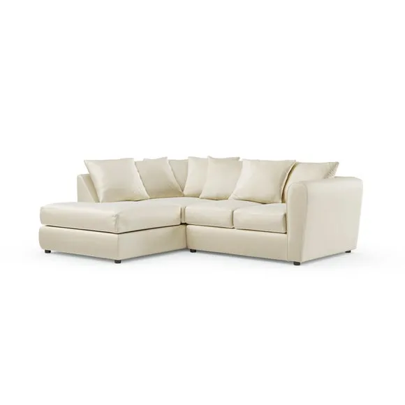 Blake Curved Arm Opulent Velvet Corner Chaise Sofa 6