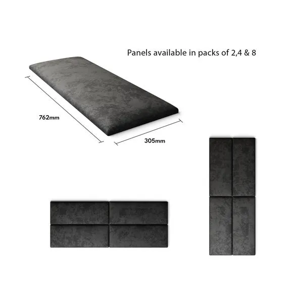 Aspire EasyMount Mirazzi Velvet Upholstered Wall Panels 5