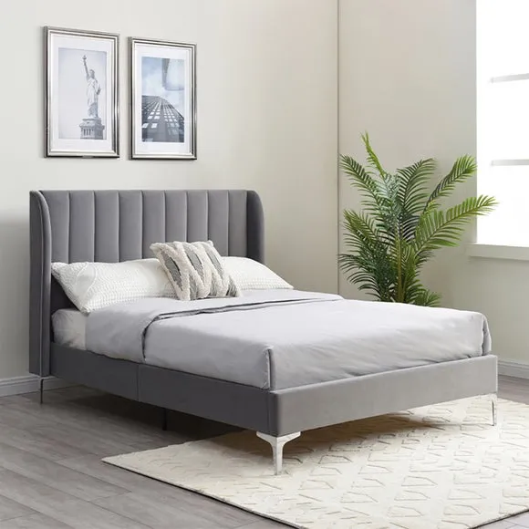 Raye Velvet Bed Frame