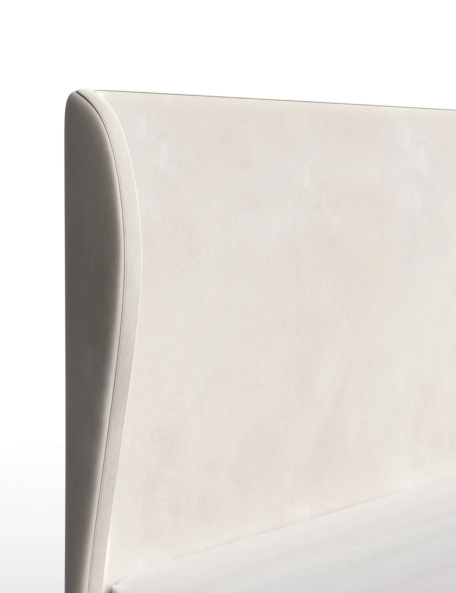 M&S Colton Velvet Ottoman