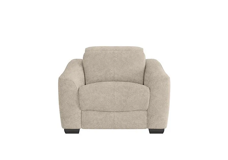 Xavier Fabric Armchair - Cream