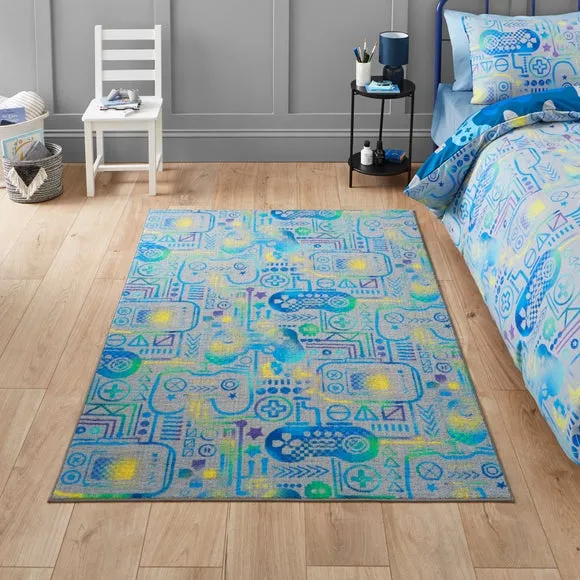 Catherine Lansfield Kids Gamer Rug