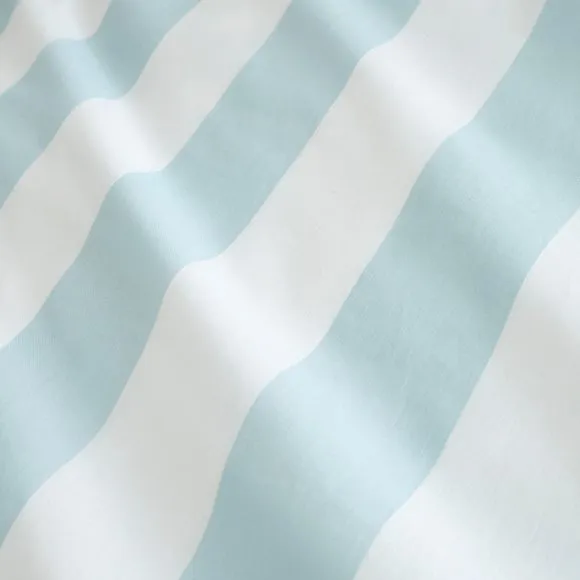 Emmy Frilled Stripe 100% Cotton Duvet Cover and Pillowcase Set 6