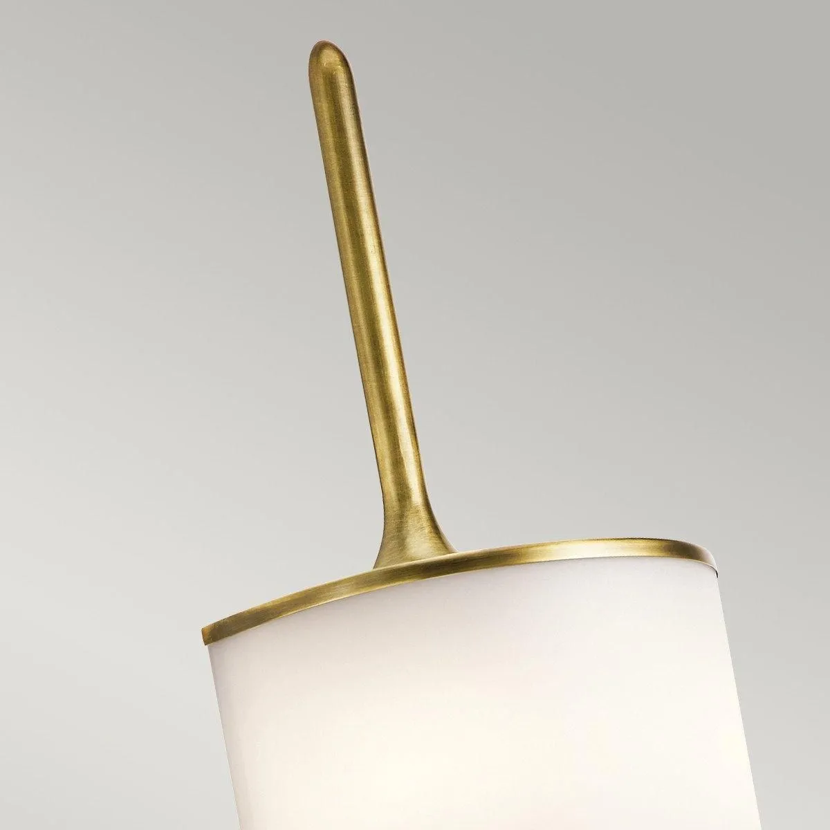 Netlighting Mona 2 Light Bathroom Wall Light Brass IP44 G9 in Yellow 2