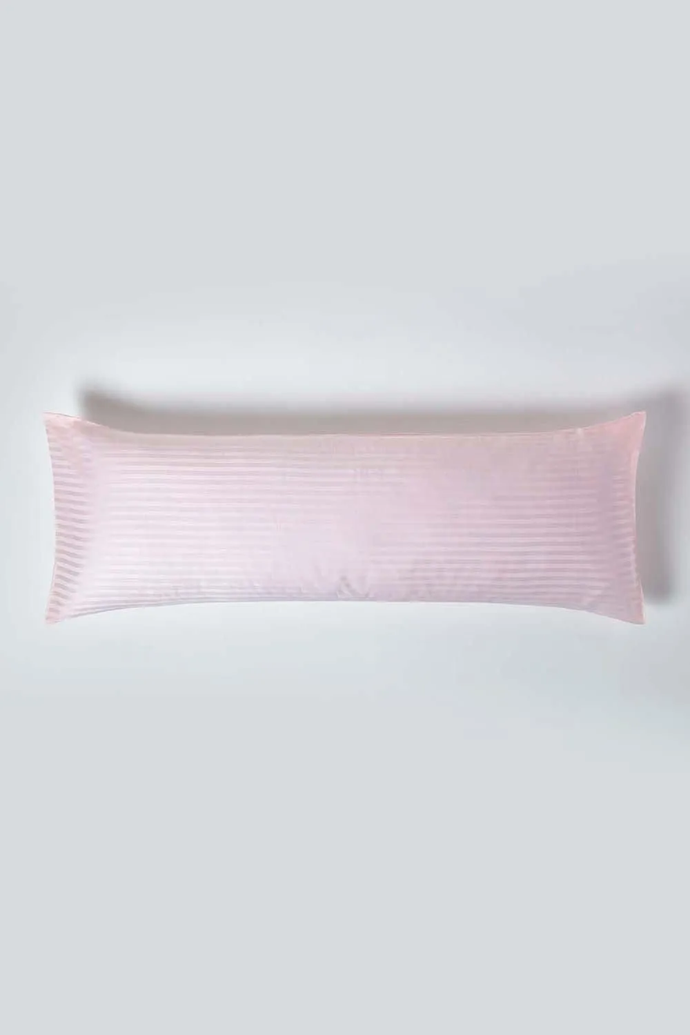 Homescapes Egyptian Cotton Ultrasoft Body Pillowcase 330 TC in Pink
