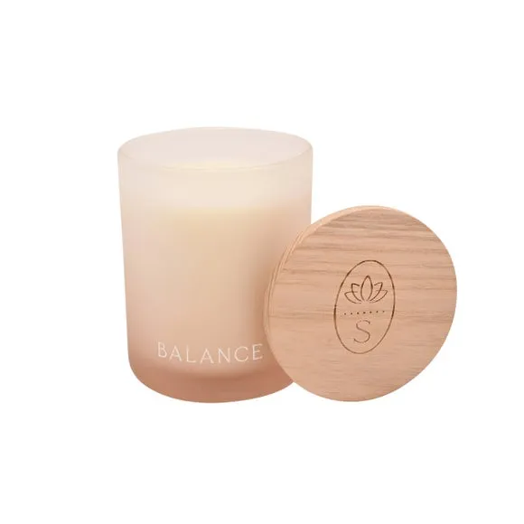 Serenity Balance Pink Pepper Geranium & Amber Candle 3