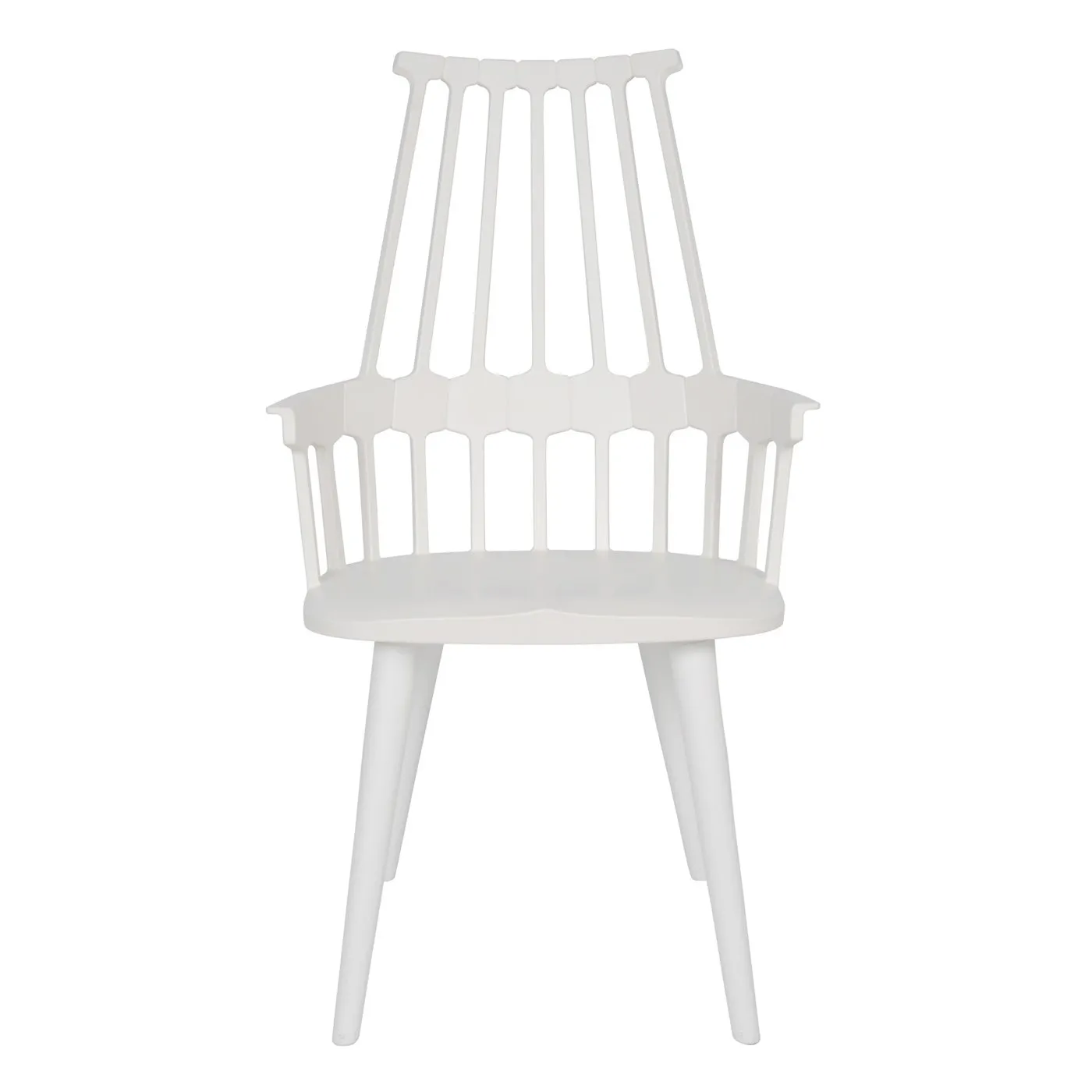 Kartell Comback Chair White Minimum 2 Chairs