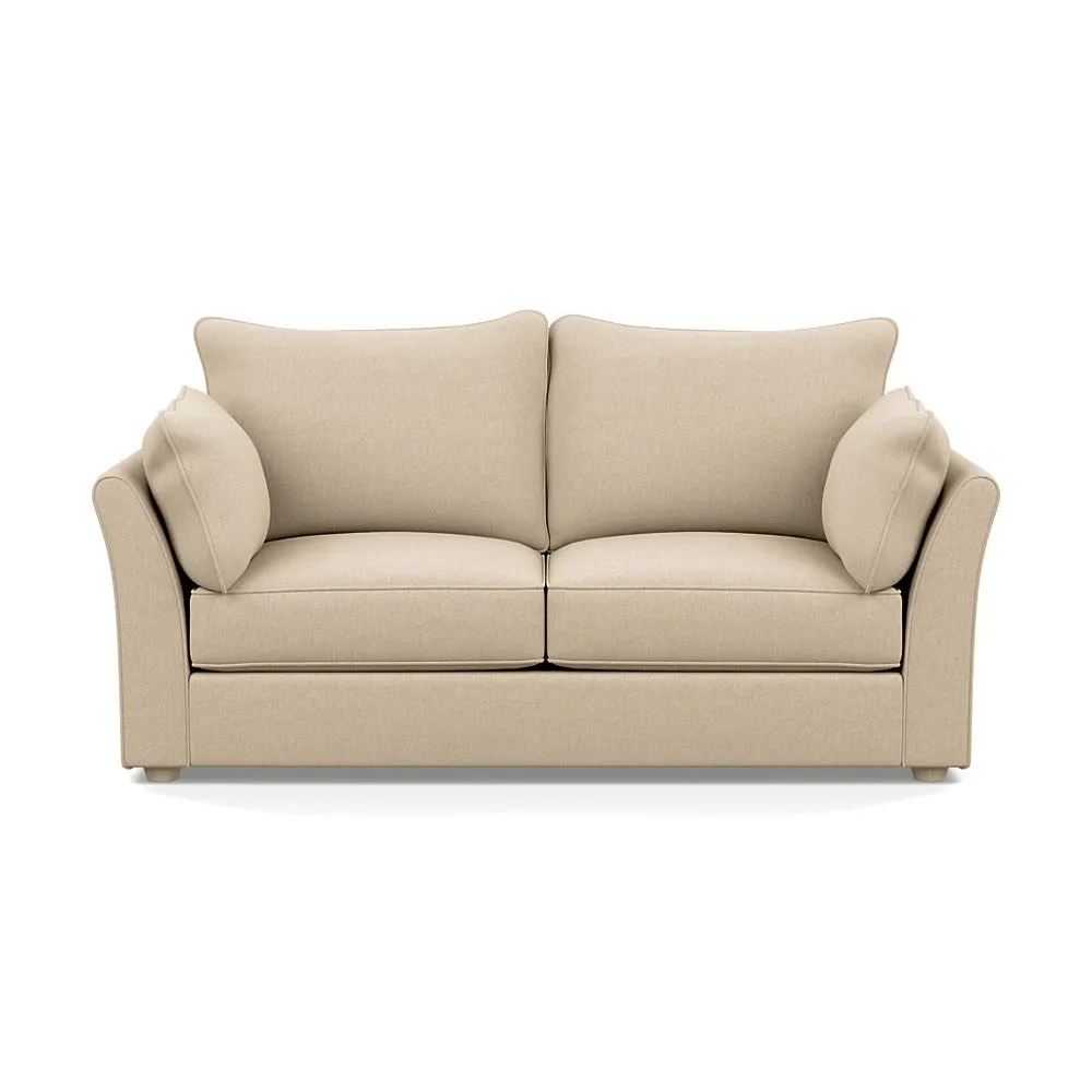 Heal's Tailor 3 Seater Sofa Brushed Cotton Oat Natural Beech Feet 1