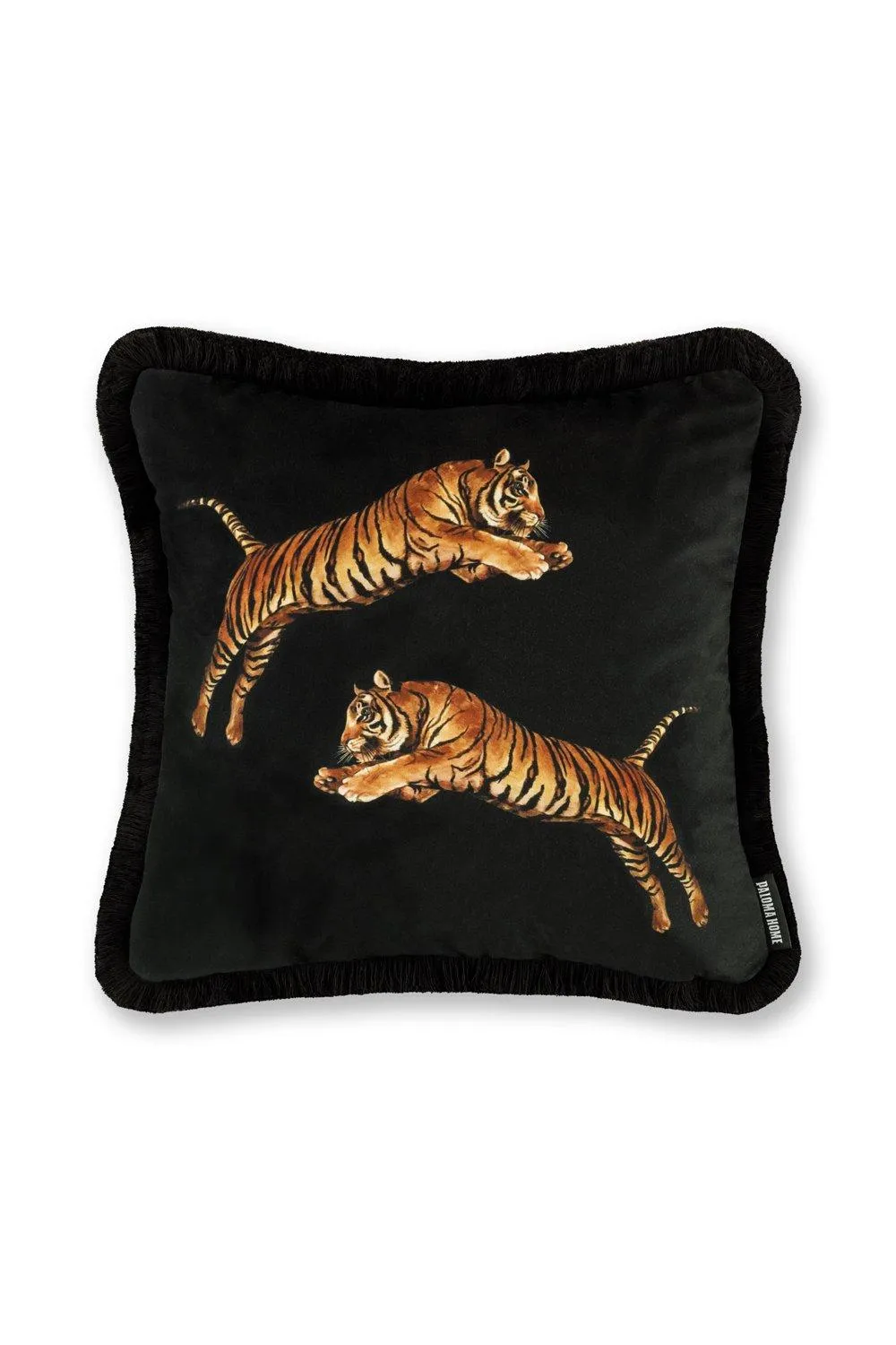 Pouncing Tigers Cushion