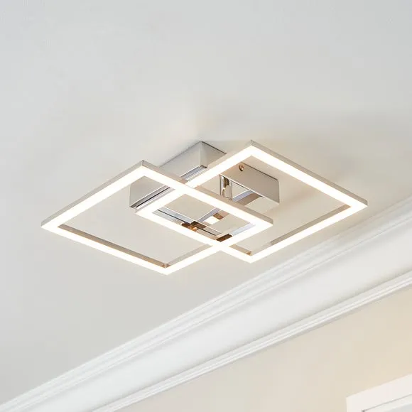 Bode LED Diamond Flush Ceiling and Wall Light 3