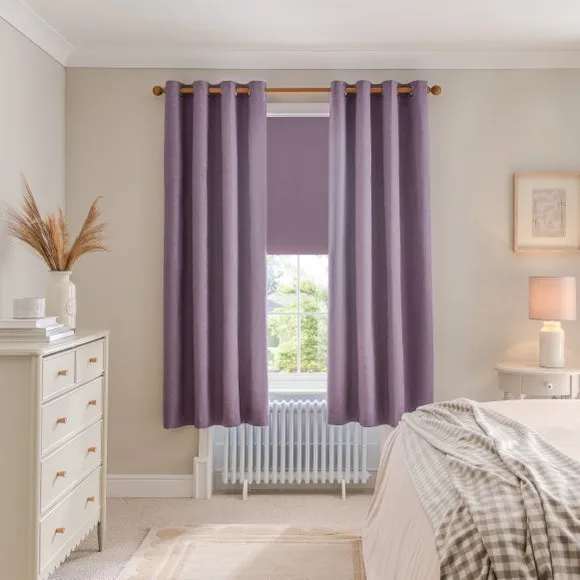 Luna Simply Fit Blackout Roller Blind 4