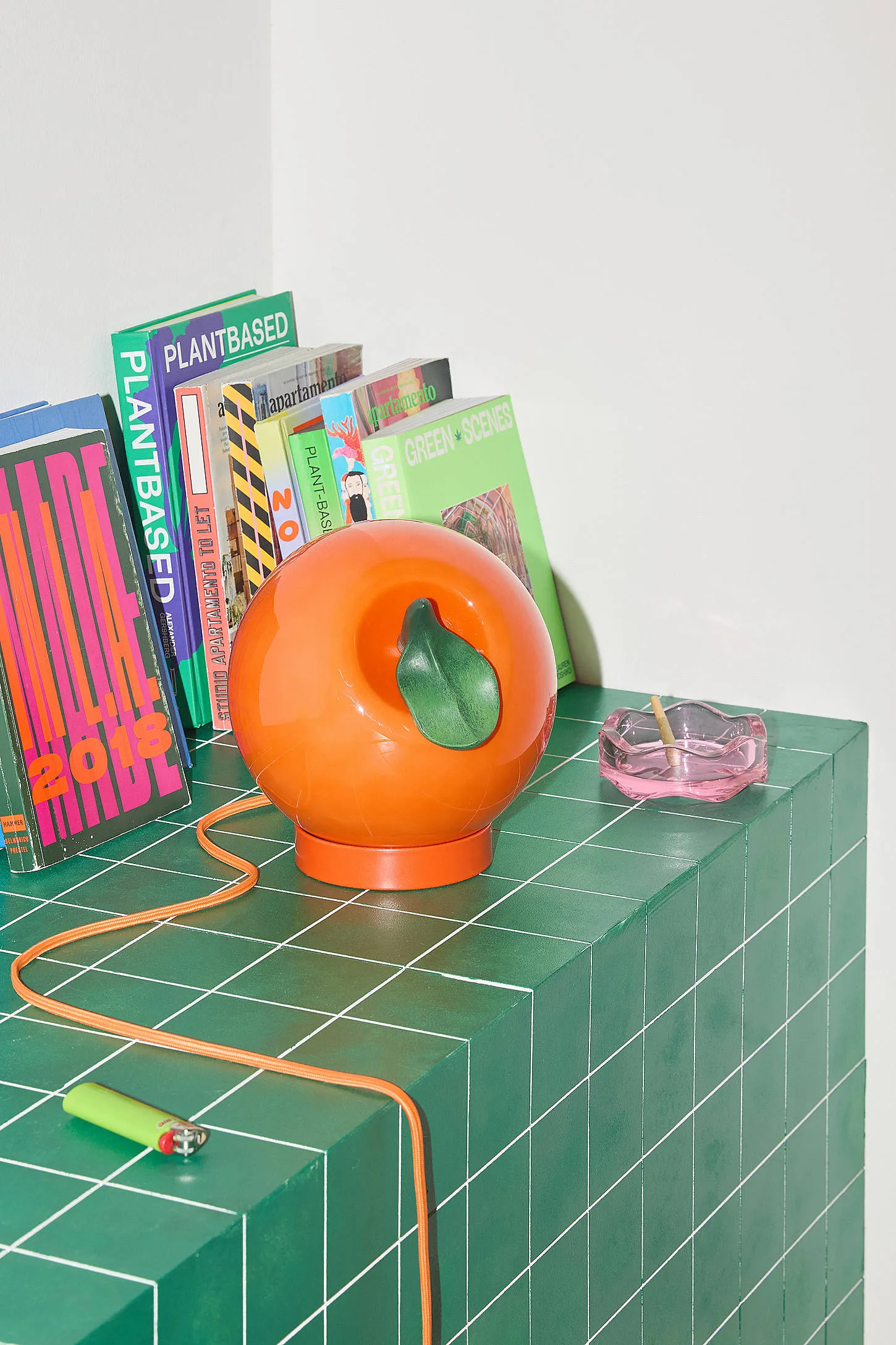 Orange Table Lamp - Orange 2