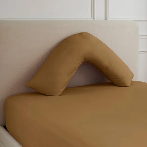 Hotel 230 Thread Count 100% Cotton Percale V Shape Pillowcase