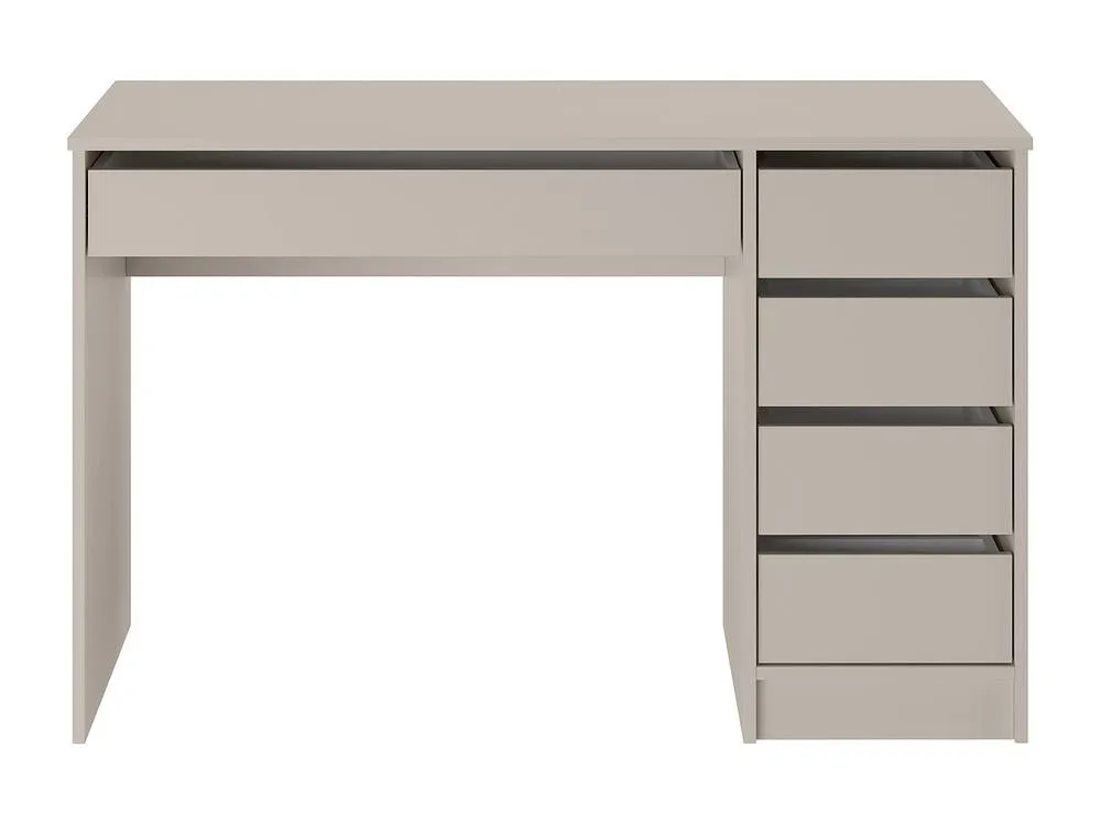 Vente-unique Desk With 5 Drawers - Beige - JENEMI 2