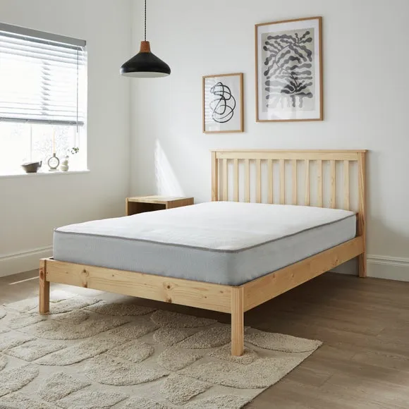 Dunelm Rolled Memory Foam 800 Pocket Sprung Hybrid Mattress, 19cm 2