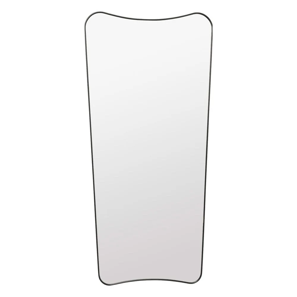 Gubi FA33 Rectangular Wall Mirror Large Black 2