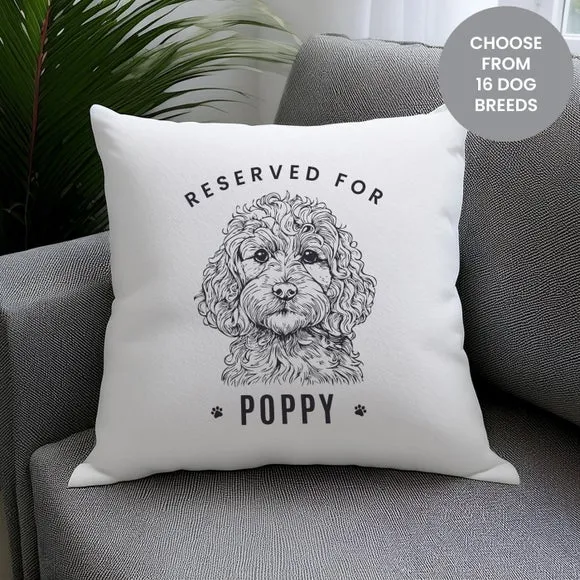 Personalised Dog Breed Cushion 4