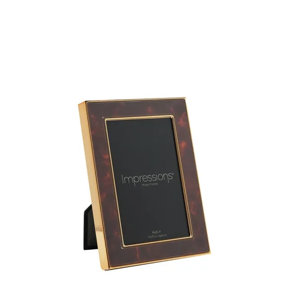 Impressions Gold Tortoiseshell Photo Frame