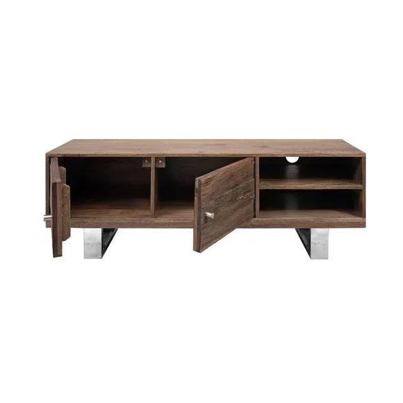 Indus Valley Railway Sleeper TV Unit for TVs up to 55" 4