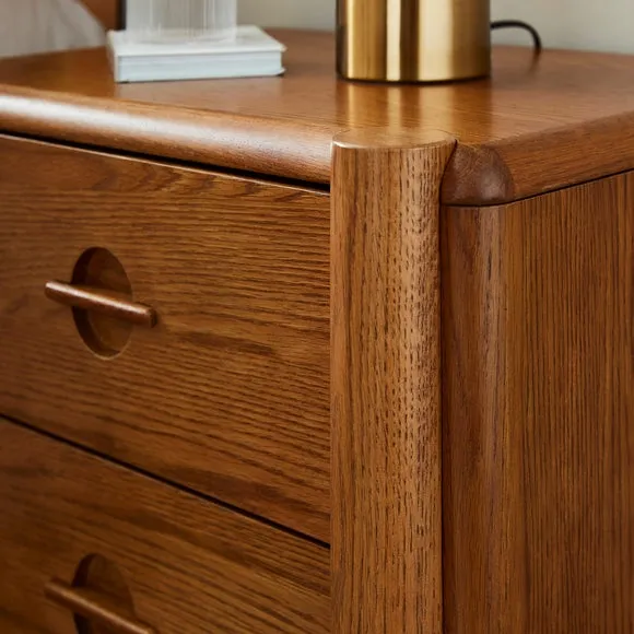 Reeva 2 Drawer Bedside Table 5