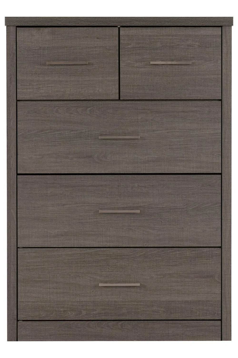 Seconique Lisbon 3+2 Drawer Chest in Charcoal 2