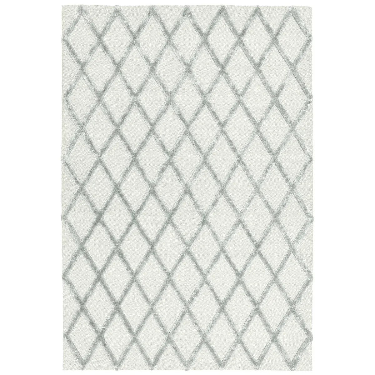 Dixon Rug, Silver Diamond