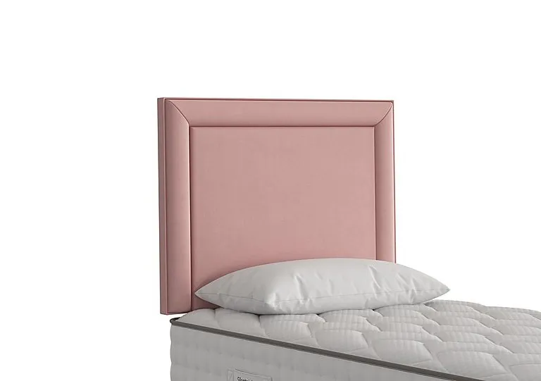 Fauna Strutted Headboard - Single - Luxury Dusty Pink