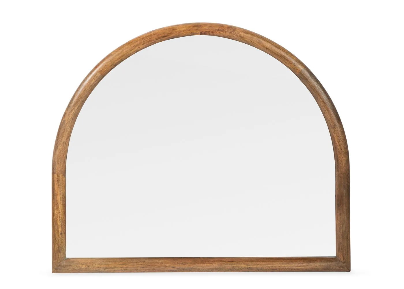 Heal's Genoa Over Mantle Mirror Walnut Finish 100 x 120cm